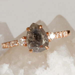 Celia Pear Salt and Pepper Ring
