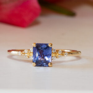 Emilia Purple Sapphire Ring