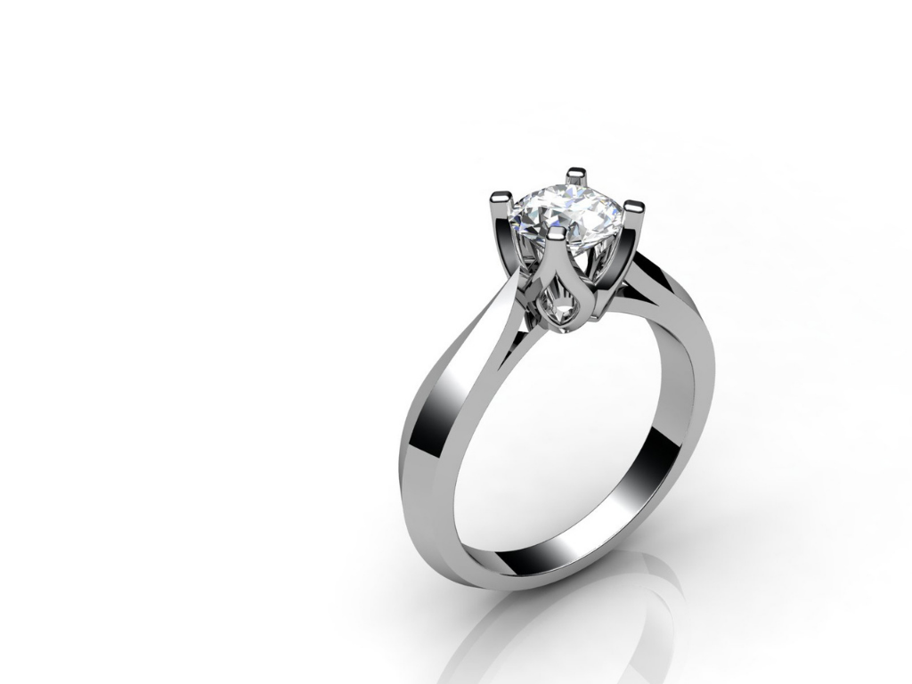 Customised Gemstone Engagement Ring
